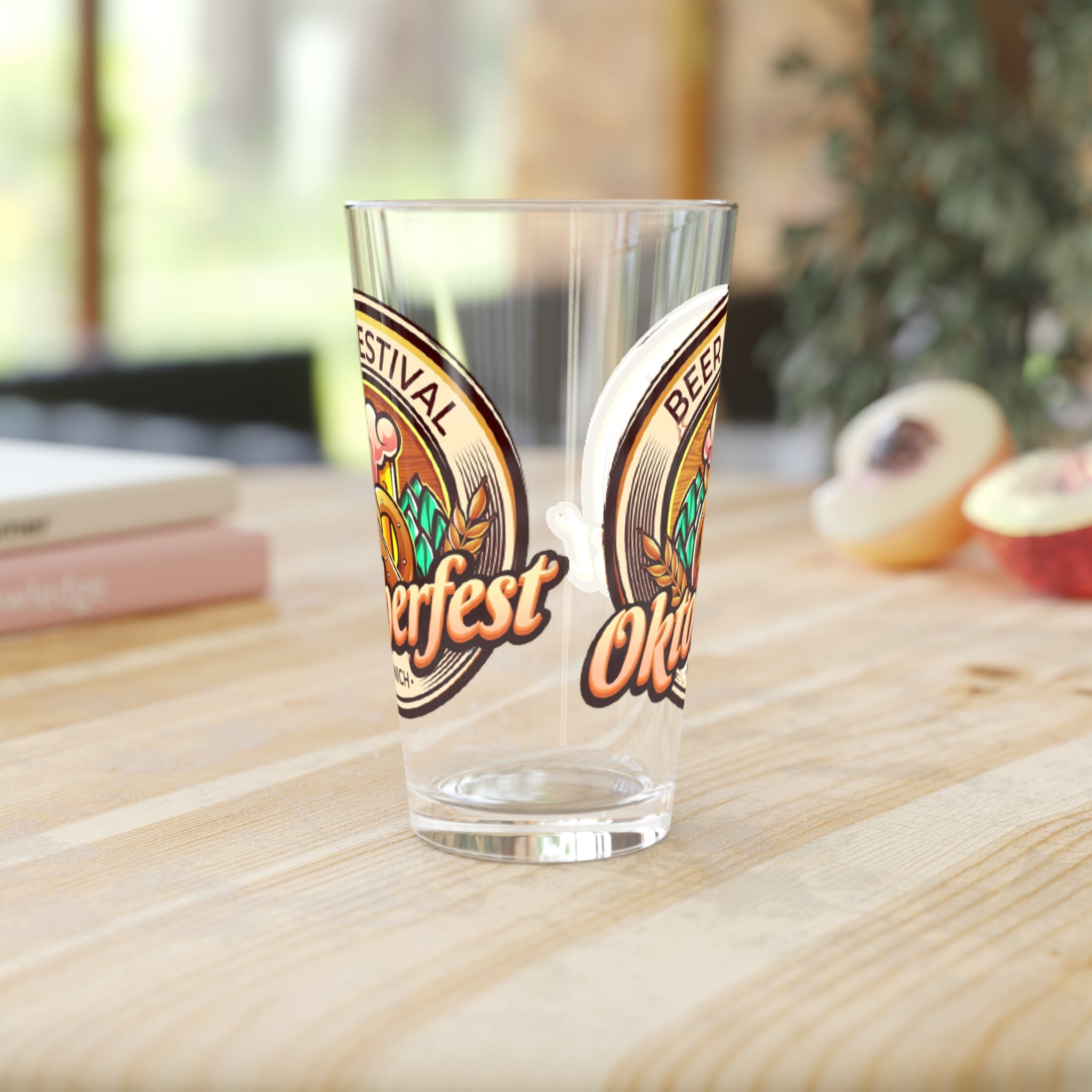 Oktoberfest- Pint Glass, 16oz - Creations by Chris and Carlos
